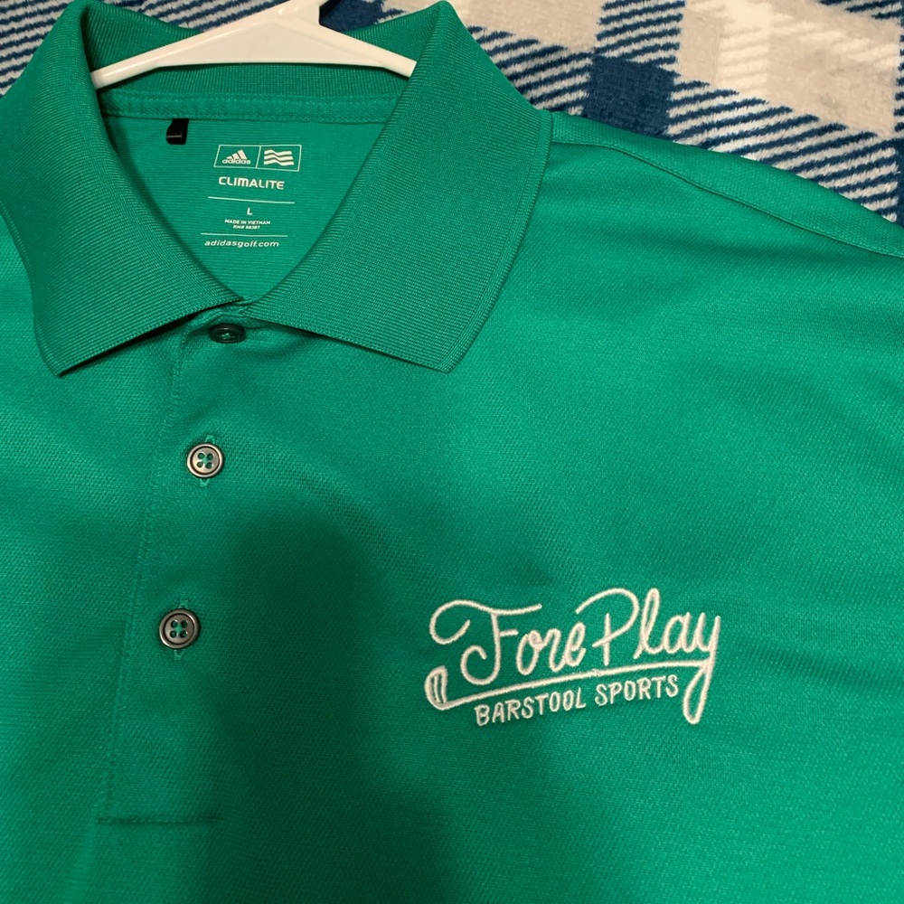 Barstool Foreplay Adidas Golf Polo
